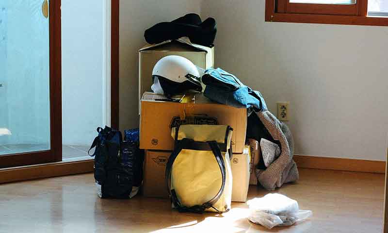 Déménagement suite à une saisie immobilière.